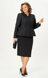 Suit Vilena-fashion 1213 chernyj