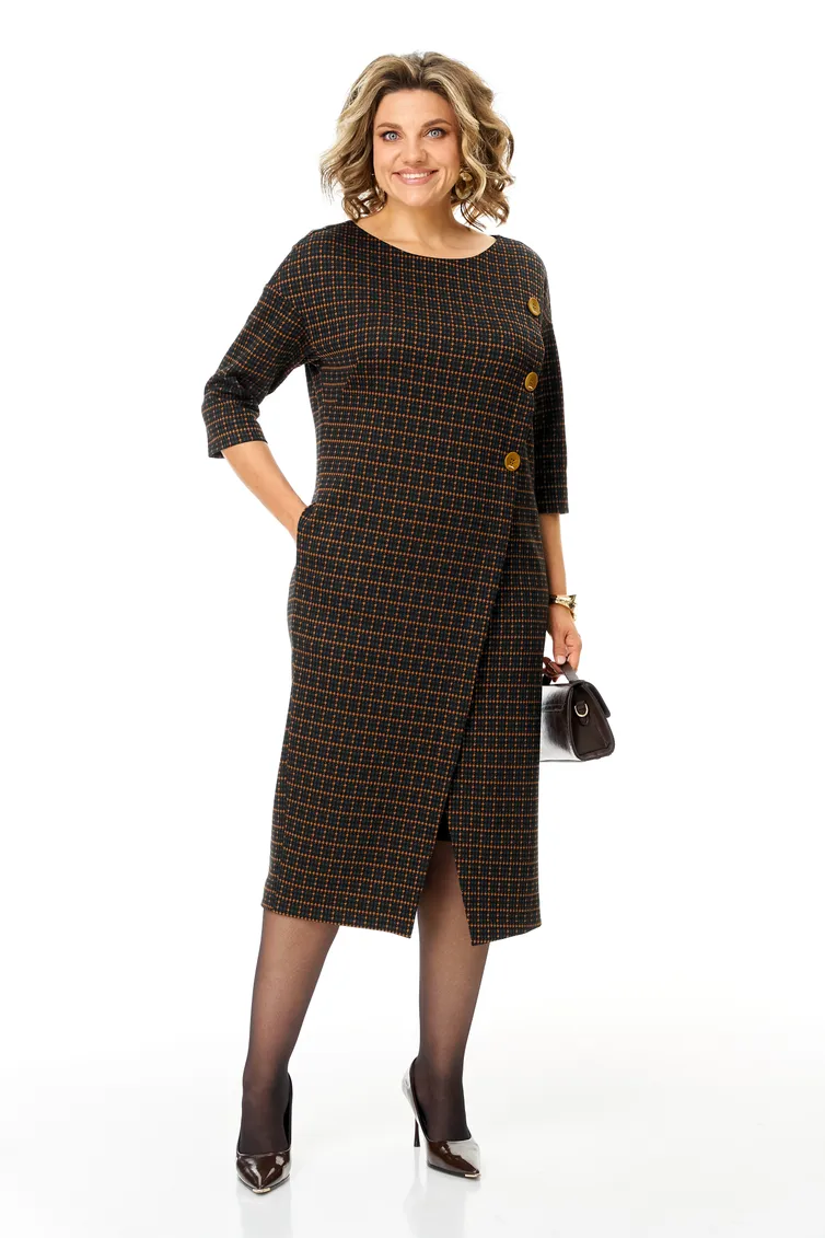 Sukienka Michel Chic #2190/1 pryanyj chili