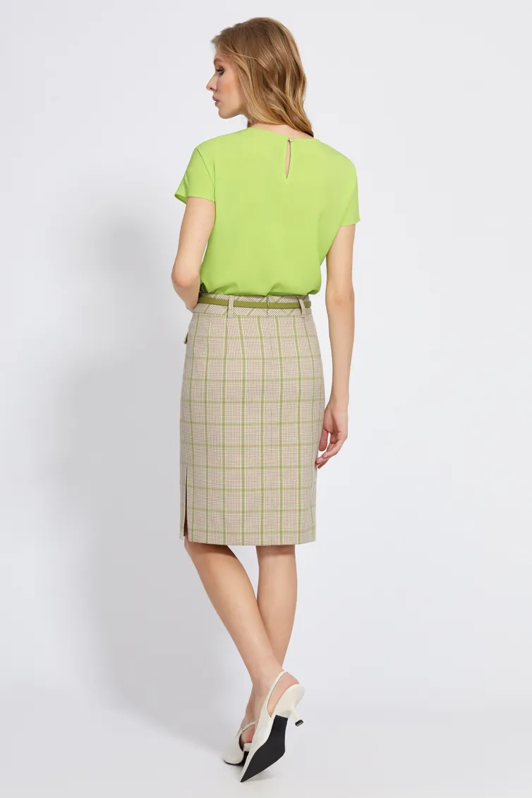 Bluzka BAZALINI #4895 zel
