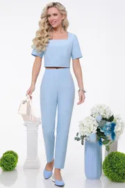 Garnitur DS Trend #K-0850-0208 (goluboj s topom)