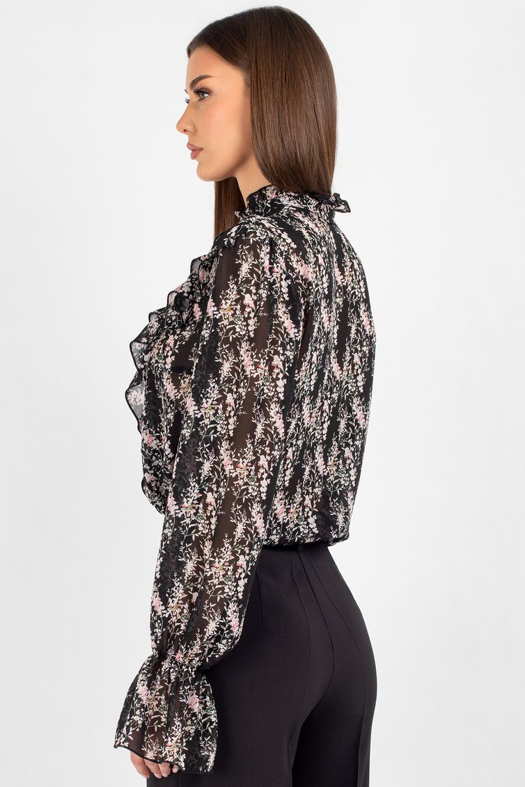 Blouse VIZAVI #744 cvety