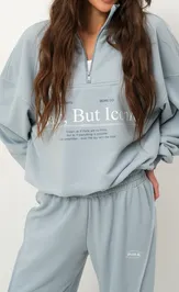 Bluza Pirs 6494 sero-goluboj