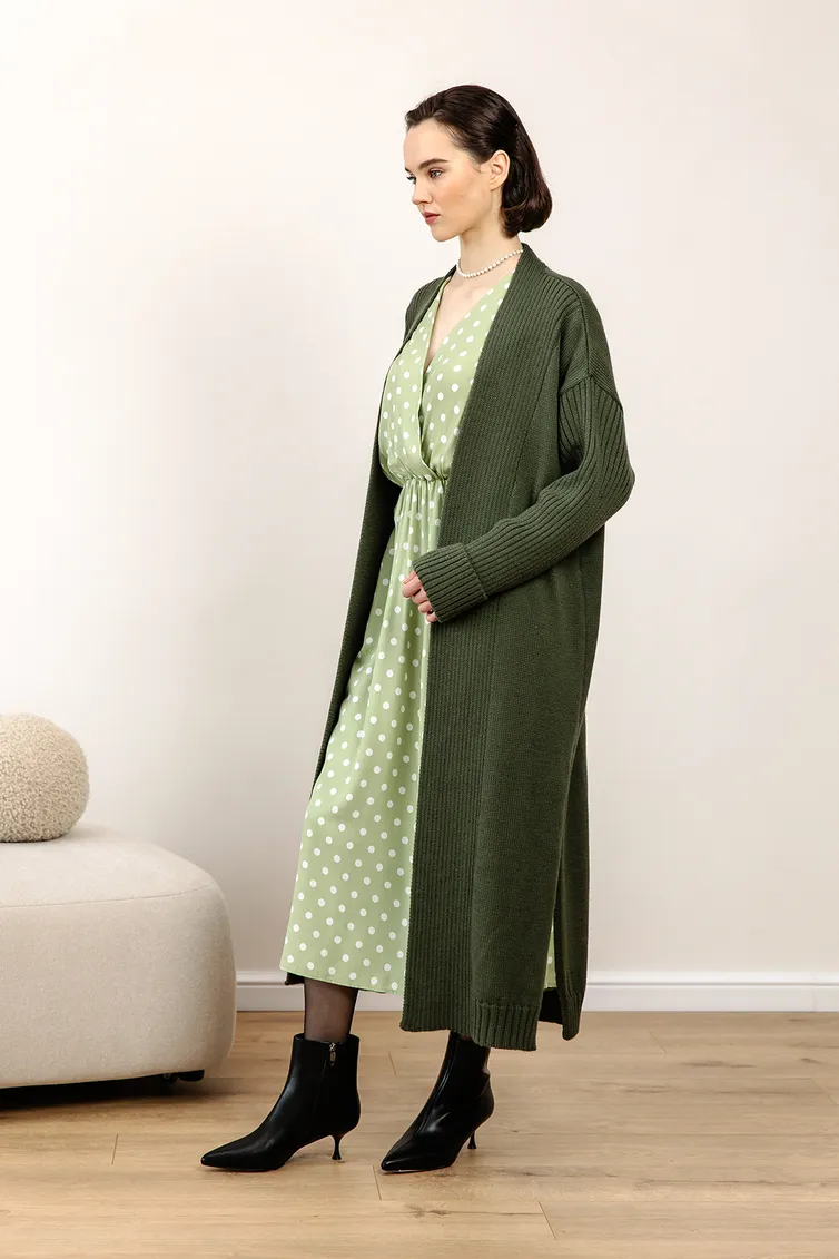 Sweter Romgil #RV0090-ShE5 olivkovyj