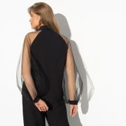 Блуза CHARUTTI арт. Теория красоты (нуар)