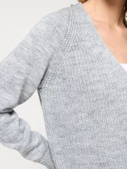 Sweter Newvay #9232-91017 ser melanzh
