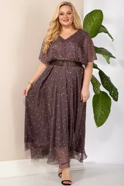 Платье Anastasia арт. 887.1 шоколад