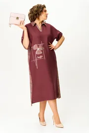 Платье Michel Chic арт. 2134/1 брусничный