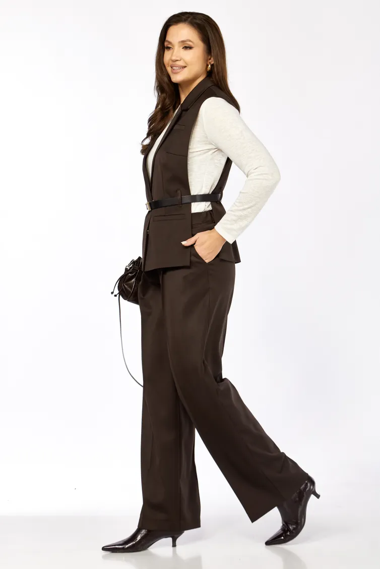 Suit Rishelie #1012 shokolad