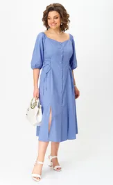 Sukienka Aira Style 24424 goluboj