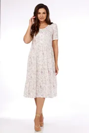 Sukienka Abbi #1008 belyj
