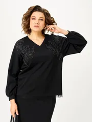 Garnitur Vilena-fashion #1169 chernyj