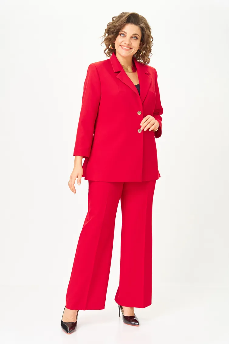 Suit Vilena-fashion #1094 krasnyj
