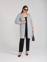 Sweter BONADI #2096 seryj