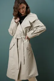 Raincoat Fantazia Mod #4182 sv.oliv