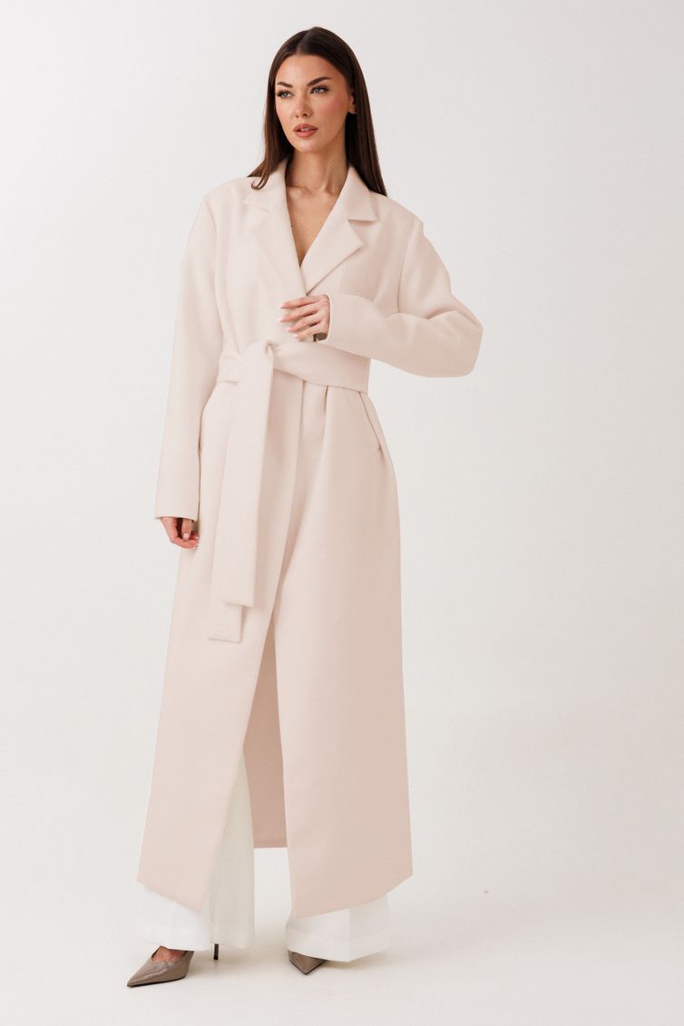 Пальто V&N fashion арт. 1122_бежевый