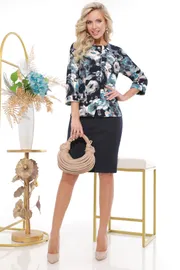Garnitur DS Trend #K-0589 (V stile Shanel, super)