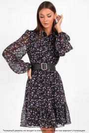 Dress VIZAVI #819 cvety