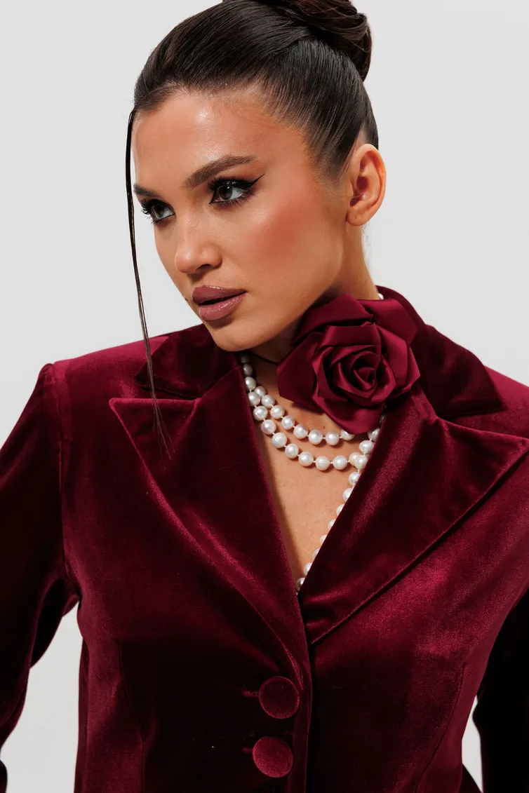 Suit MiSlana #1165/1 bordo