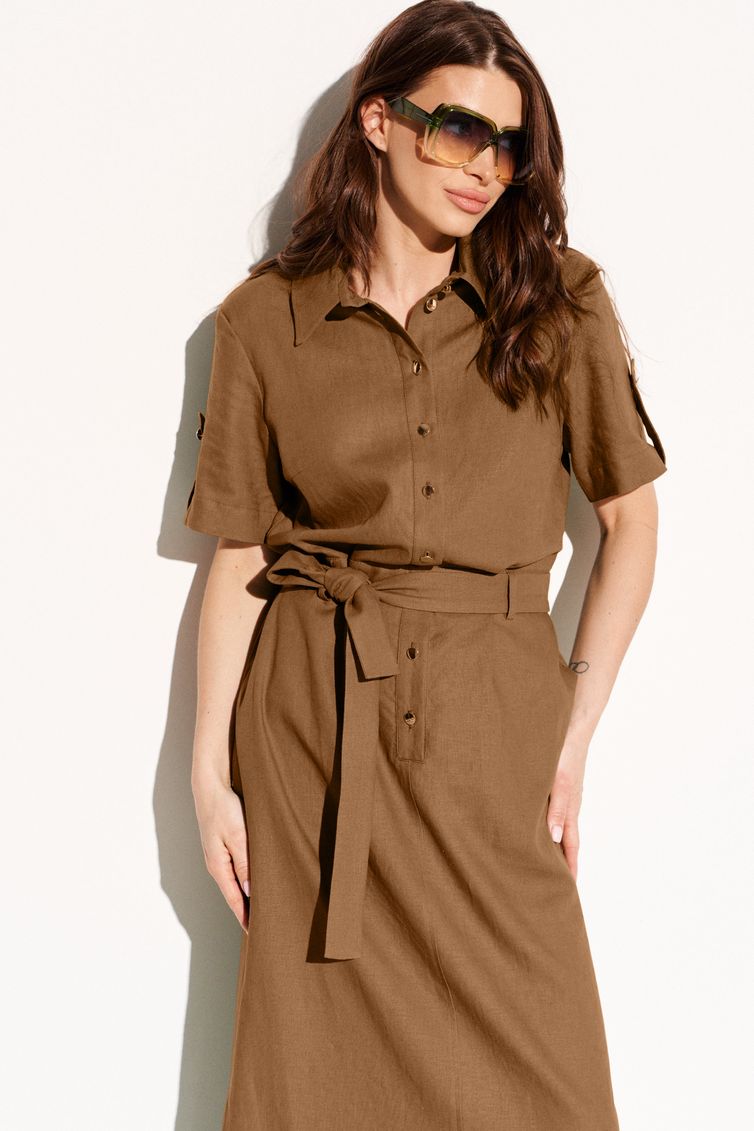 Dress Elletto Life #11140 karamelnyj