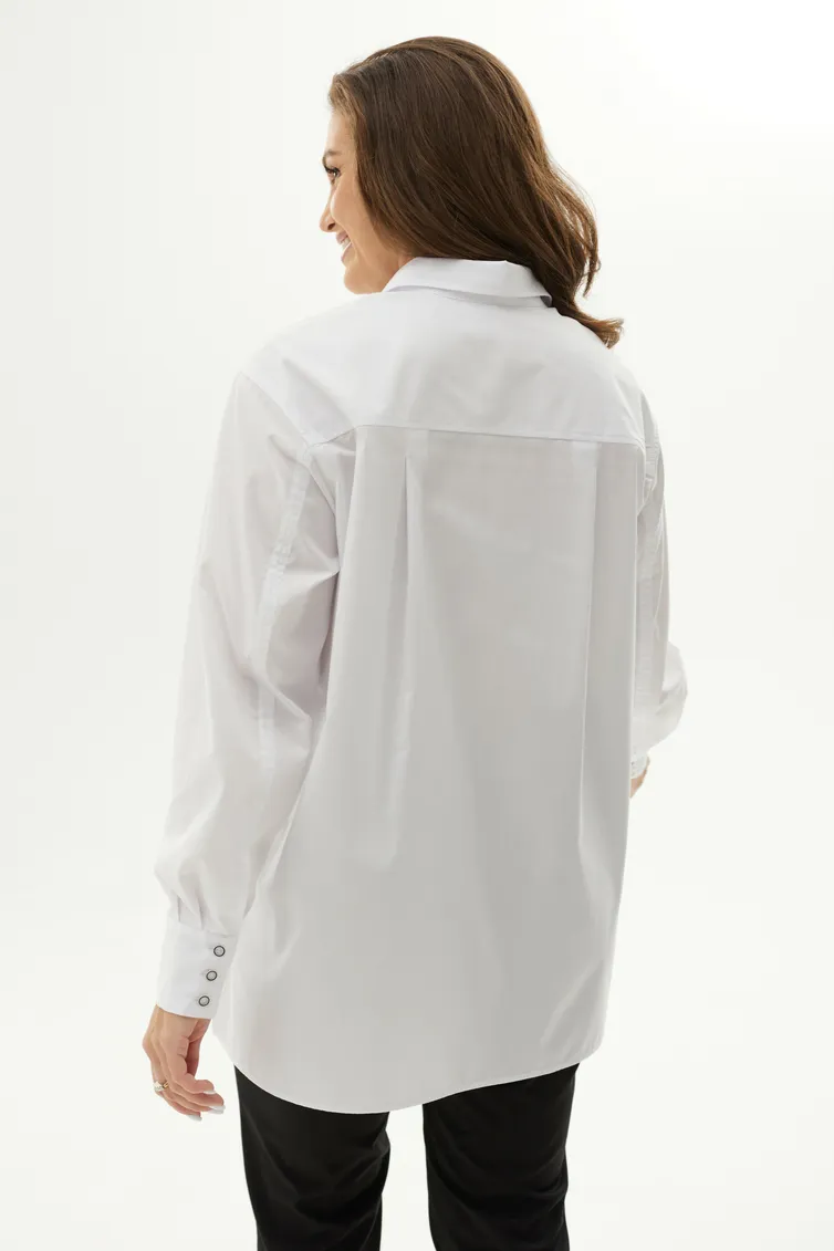 Bluzka MALI #623-049 belyj