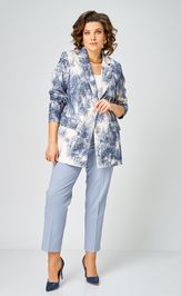 Suit БелЭльСтиль 762-324/586-287 goluboj dizajn