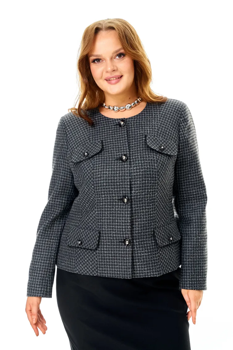 Garnitur Anastasia MAK #1354 Sero-chernyj