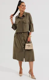 Костюм Galean Style 1013 хаки