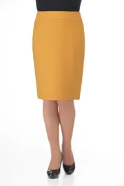 Spódnica Elite Moda #3050 gorchica