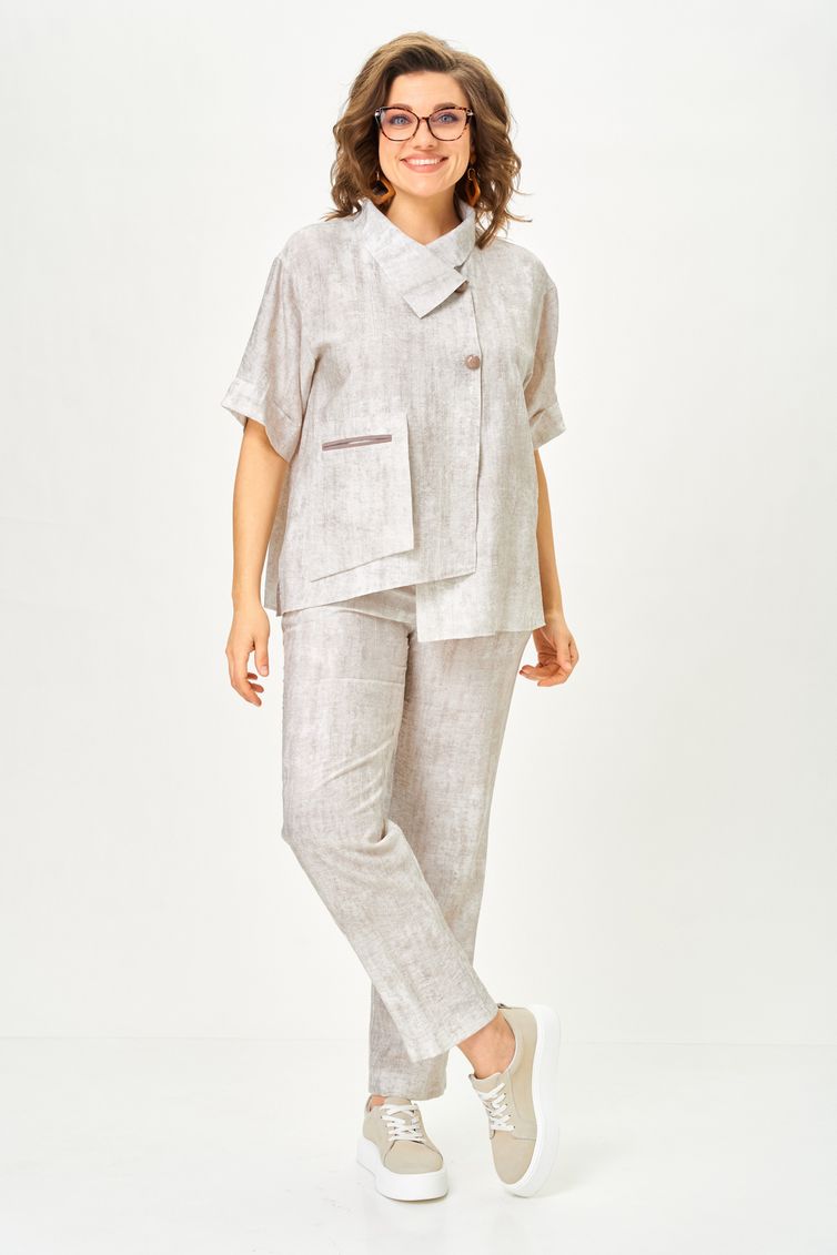 Костюм Vilena-fashion арт. 1153 молочный