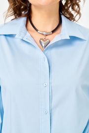 Рубашка Anastasia MAK арт. 1324 голубой