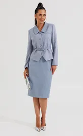 Костюм Galean Style 987.1 голубой