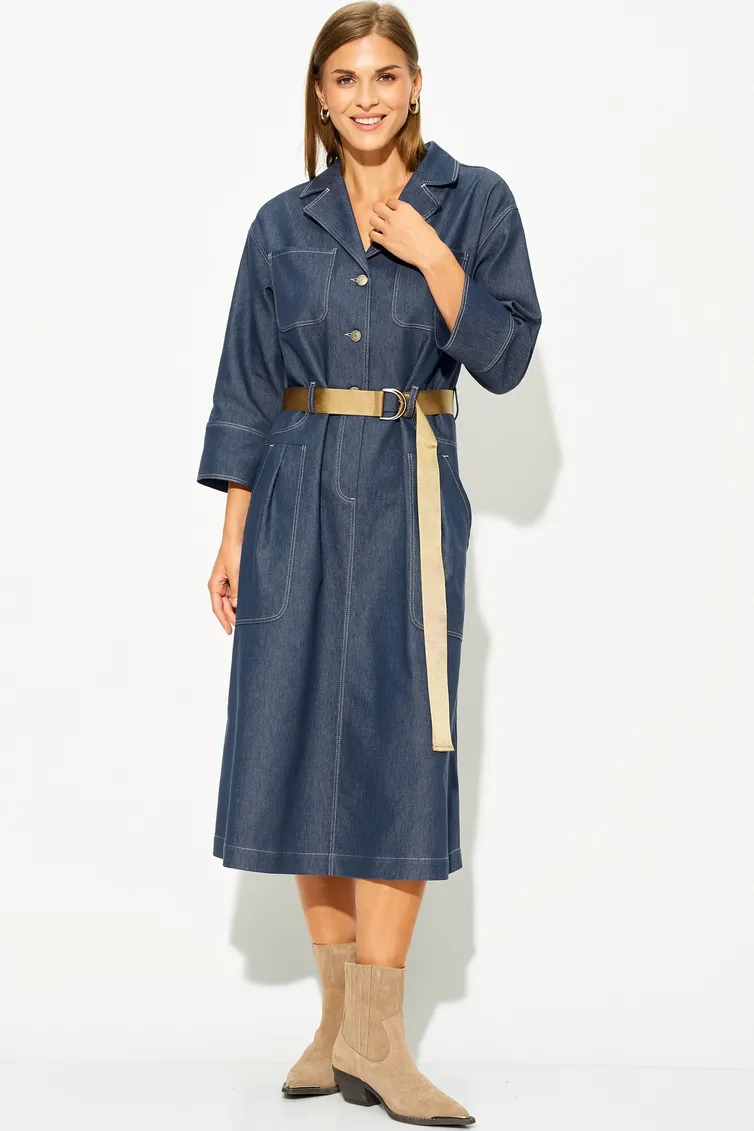 Dress LAIKONY #L-494 sinij