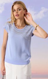 Джемпер Barbara Geratti С4879BG голубой/зелёный