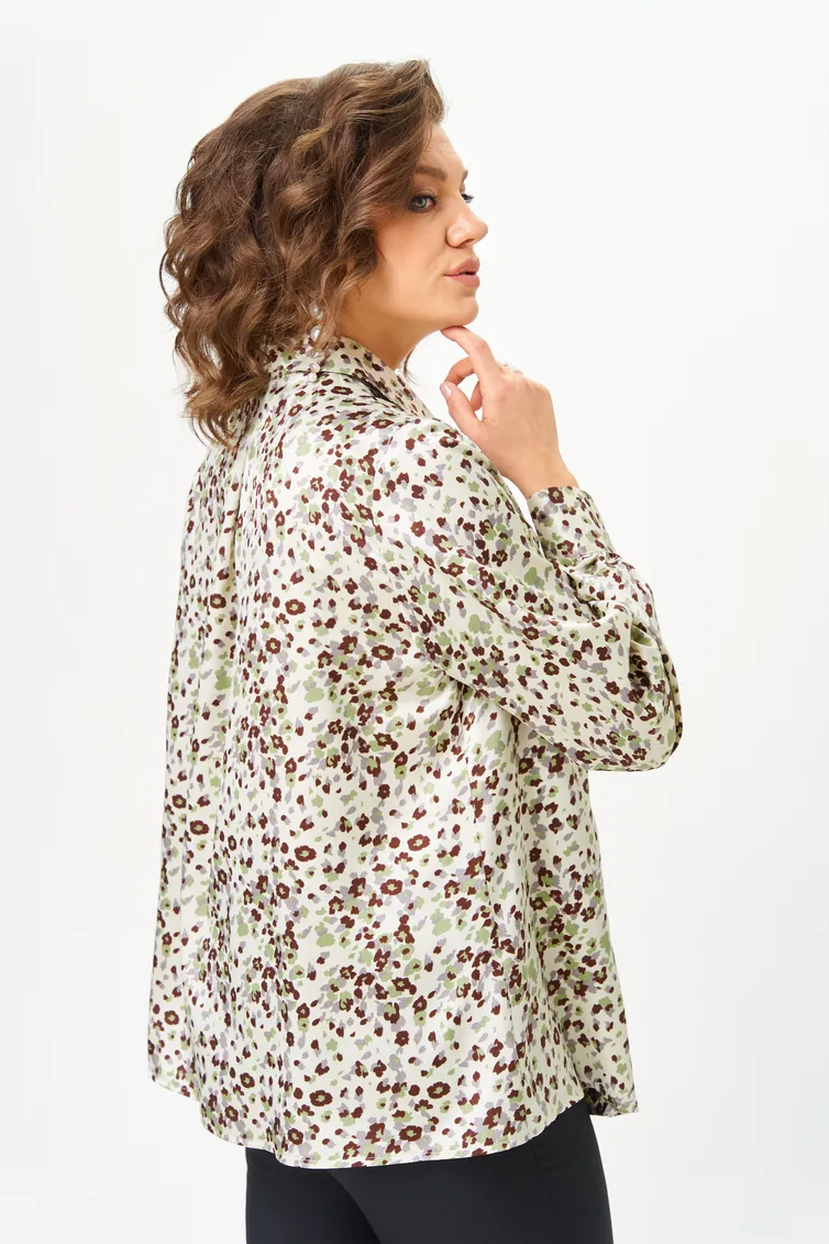 Bluzka Michel Chic #789 cvetochnyj print