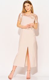 Платье LAIKONY L-114 пудра