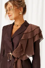 Suit Beautiful & Free #6502 shokoladnyj