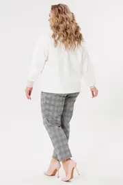 Zestaw Michel Chic #1395 seryj, moloko