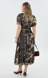 Dress LM M 0076 korichnevyj