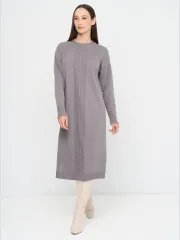 Платье Newvay арт. 9242-92028 титаниум