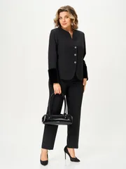 Garnitur Vilena-fashion #1210 chernyj