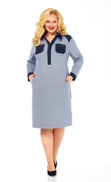 Dress Тэнси 407 dzhinsovyj rubchik