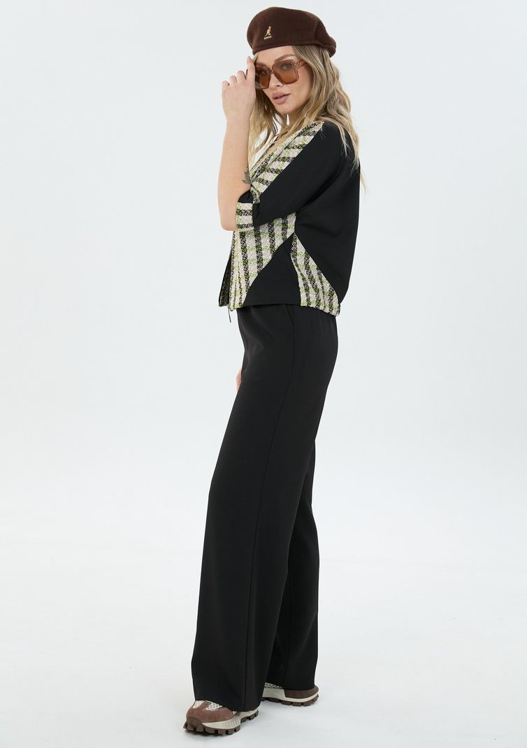 Костюм LM арт. К 8248 черно-зеленый