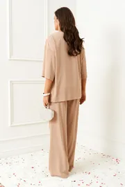 Garnitur Beautiful & Free #6396 latte