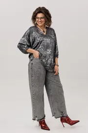 Blouson Anelli Laurel #1665.1 grafitovyj gerbarij