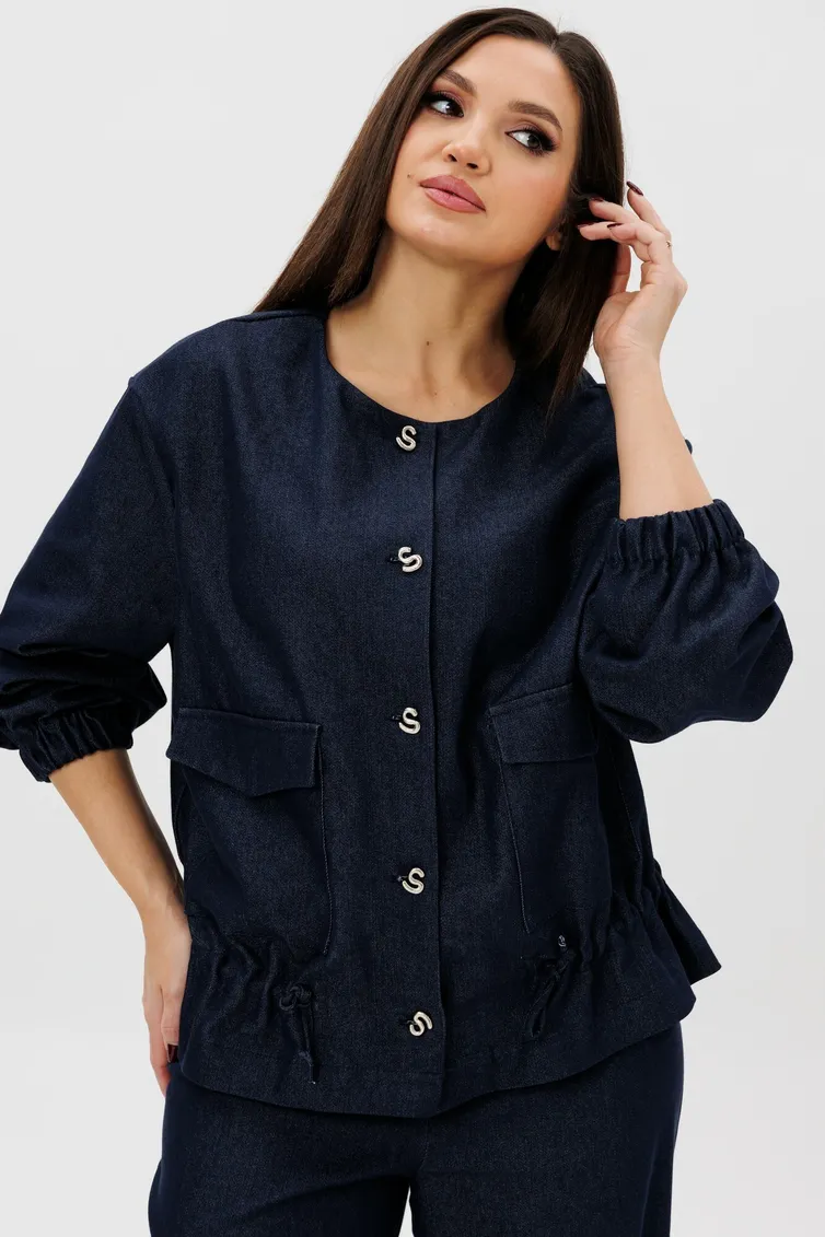 Blazer Ma Cherie #1146 temno-sinij