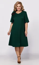 Платье Belinga 1235 изумруд