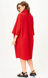 Платье SOVA 11329 красный