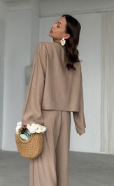 Блузка TND М198 бежевый