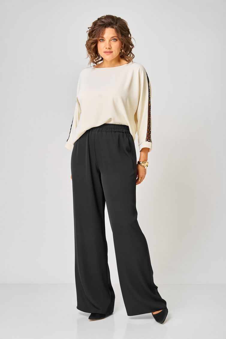 Костюм Rumoda арт. 2275 дл.р. молочный-черный