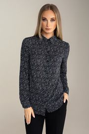 Blouse MARIKA #442 chyorn s belym